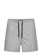 Onsted Stripe Seersucker Swim Noos ONLY & SONS Black