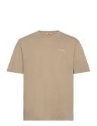 Nigel Boxy Snow Ss Tee Gabba Beige