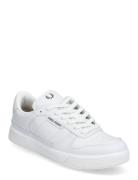 B300 Textured Leather Fred Perry White
