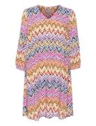 Cukendall Short Dress Culture Patterned