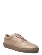 Wesley Leather Sneaker Les Deux Beige