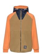 Fleece Color Jacket - W. Hood Color Kids Patterned