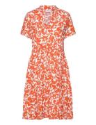 Edasz Ss Dress Saint Tropez Orange