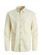 Jjesummer Linen Shirt Ls Sn Jack & J S Cream