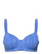 Nomad Nights Uw Sweetheart Bikini Top Freya Blue