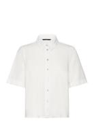 Vmmymilo 2/4 Shirt Wvn Ga Vero Moda White