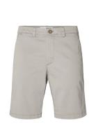 Slhslim-Miles Flex Shorts Noos Selected Homme Grey
