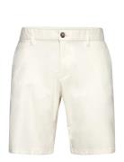 Slim-Fit Chino Cotton Bermuda Shorts Mango White
