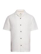 Akleon S/S Waffle Shirt Anerkjendt White