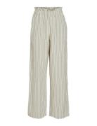 Viprisilla Striped H/W Pants Vila Cream