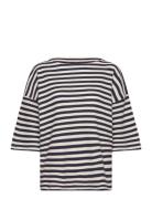 Tulip Tee Stripe Moshi Moshi Mind Navy