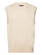 Tight Cotton William Vest Mads Nørgaard Cream