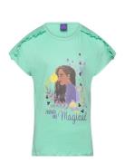 Short-Sleeved T-Shirt Disney Green