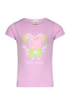 Short-Sleeved T-Shirt Peppa Pig Purple