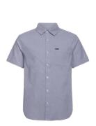 Charter Oxford S/S Wvn Brixton Blue