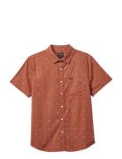 Charter Print S/S Wvn Brixton Brown