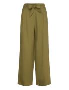 Cognin Wide Linen Pants Tamaris Apparel Green