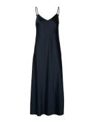 Slftalia-Lena Sl Slip Dress B Selected Femme Navy