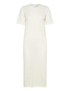 Slfhelena 2/4 Knit Dress Selected Femme White