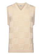 Knitted Vest Pompeii Beige