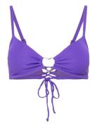 Eclipse Rib Heart Croptop Hunkemöller Purple