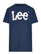 Wobbly Graphic T-Shirt Lee Jeans Blue
