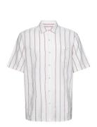 Short-Sleeved Loose Shirt Revolution White