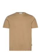 Mercerized Cotton Tee S/S Lindbergh Black Beige