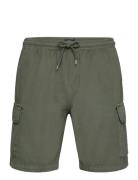 Cotton Ripstop Cargo Shorts Mads Nørgaard Green