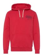 Classic Vl Heritage Chest Hood Superdry Red