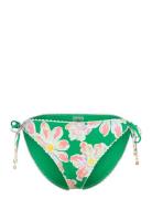 Fleurine Low-Waist Bikini Bottoms Malina Green