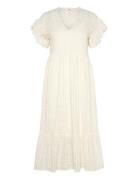 Objvita S/S Long Dress 120 Object Cream