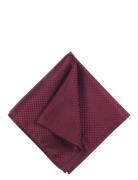 Silk Pocket Square Portia 1924 Burgundy