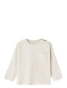 Nmmdolan Ls Loose Top Lil Lil'Atelier White
