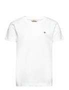 Shield Ss T-Shirt GANT White
