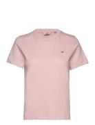 Reg Shield Ss T-Shirt GANT Pink
