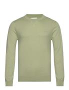 Fine Cotton C-Neck GANT Green