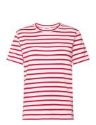 Striped Ss T-Shirt GANT Red