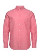 Reg Cotton Linen Shirt GANT Pink