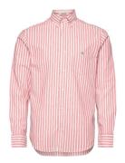 Reg Cotton Linen Stripe Shirt GANT Pink