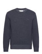 Plated Two T D Cotton C-Neck GANT Navy