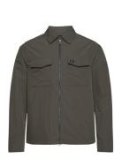 Zip Overshirt Fred Perry Grey