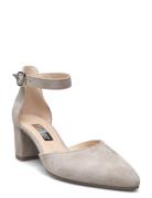 Ankle-Strap Pumps Gabor Beige