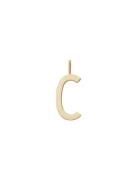 16Mm Matt 18K Gold Plated Silver A-Z Design Letters Gold