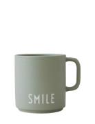 Vip Favourite Cup With Handle Design Letters Green