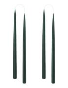 Hand Dipped Candles, 4 Pack Kunstindustrien Green