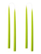 Hand Dipped Candles, 4 Pack Kunstindustrien Yellow