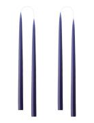 Hand Dipped Candles, 4 Pack Kunstindustrien Blue