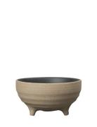 Three Feet Bowl Fumiko Byon Beige