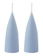 Hand Dipped C -Shaped Candles, 2 Pack Kunstindustrien Blue